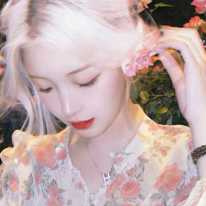 带花头像女唯美