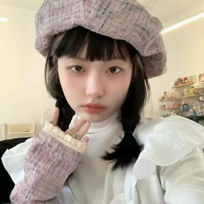心动女生头像干净真人