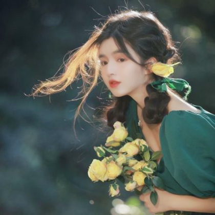 女头清新自然