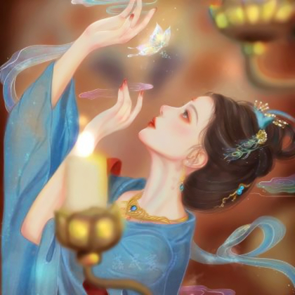 动漫意境女头