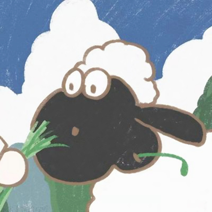 有趣手绘头像情侣卡通