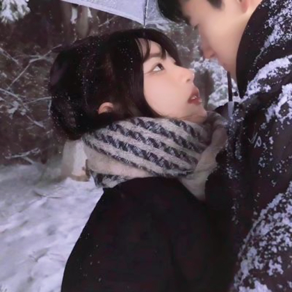 小众氛围高级感情侣头像