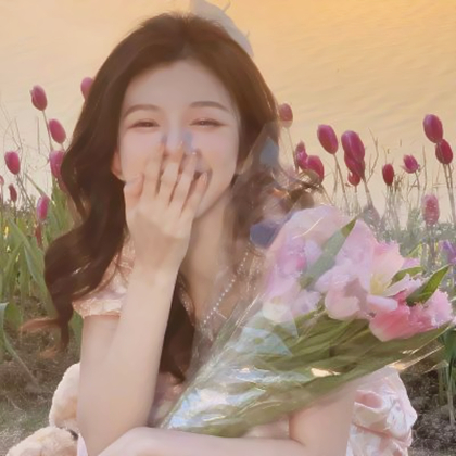 带花头像女唯美