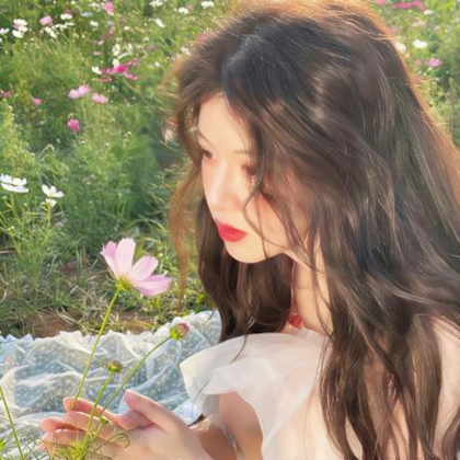 带花头像女唯美