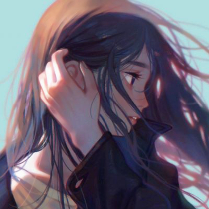 女生高级头像动漫手绘