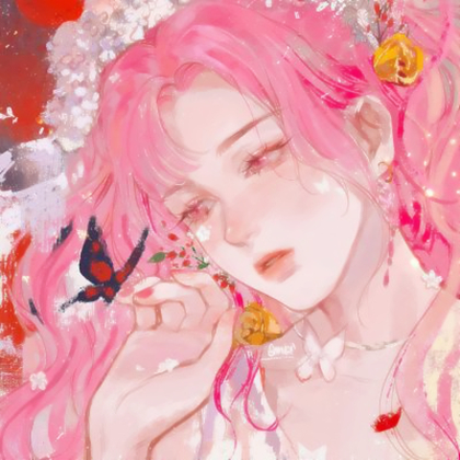 动漫意境女头