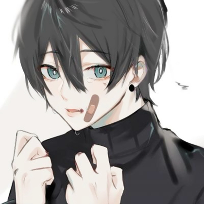 质感小众头像男生动漫