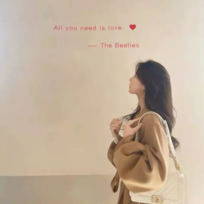 ins治愈风女头真人图片
