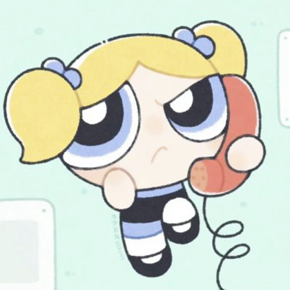 飞天小女警打电话闺蜜三人三张头像图片