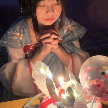 真人女生生日头像
