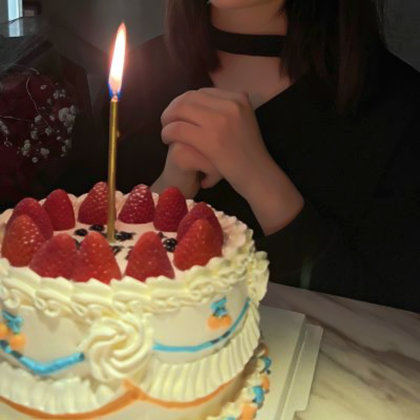 真人女生生日头像