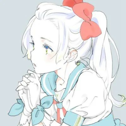 女生超美头像单人动漫高清图片