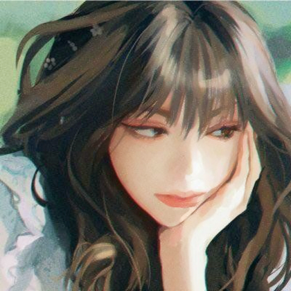 女生头像动漫冷酷手绘