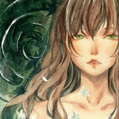 女生头像动漫冷酷手绘