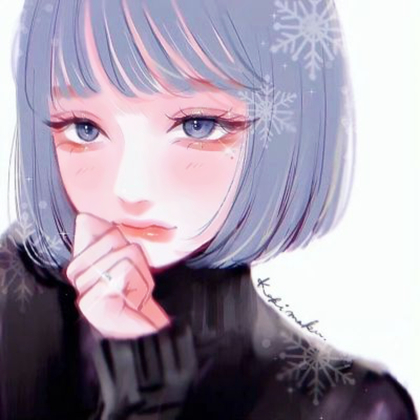 漫画手绘图片女生头像原创高清好看图片