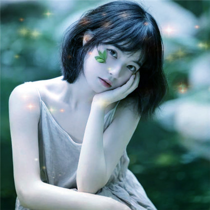 唯美星光特效女生高清头像