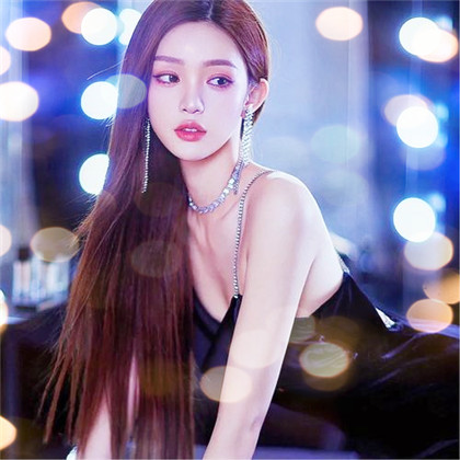 夜景特效女生高清唯美头像