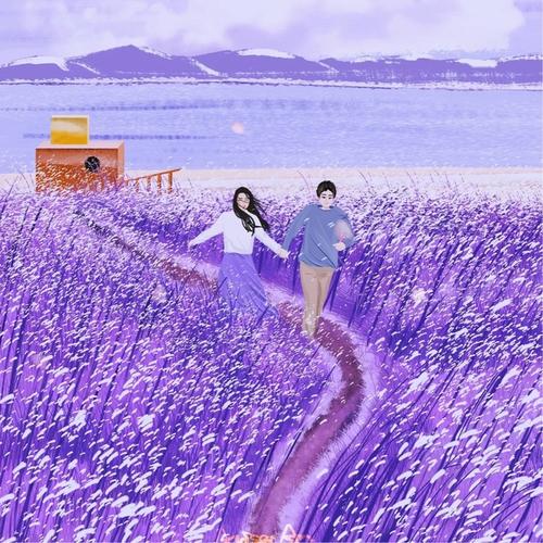 旅游情侣头像