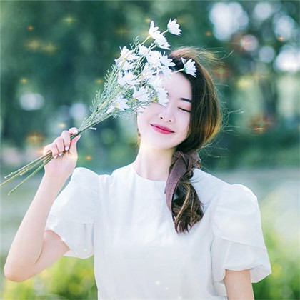 唯美星光特效女生高清头像