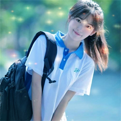 唯美星光特效女生高清头像