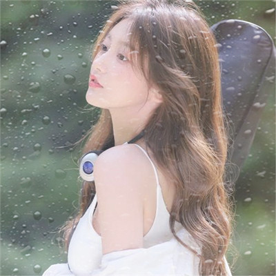 水珠特效唯美高清女生头像