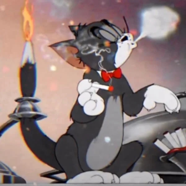 沙雕汤姆猫头像