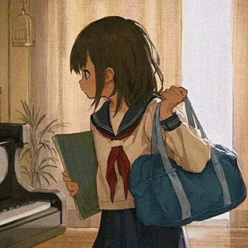 励志女生头像