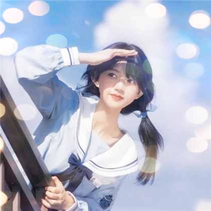 夜景特效女生高清唯美头像