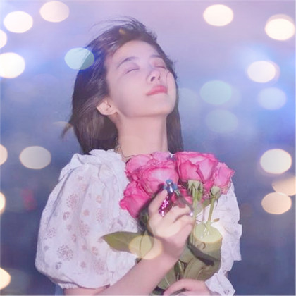 夜景特效女生高清唯美头像