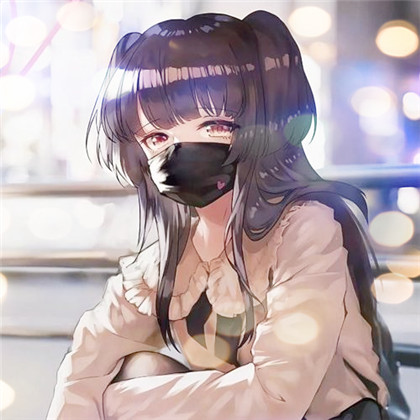 夜景特效女生高清唯美头像