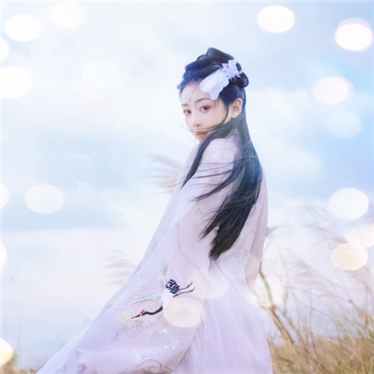 夜景特效女生高清唯美头像