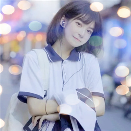 夜景特效女生高清唯美头像