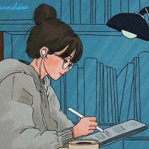 励志女生头像