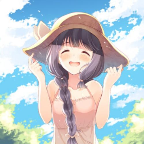 励志努力的动漫女生头像