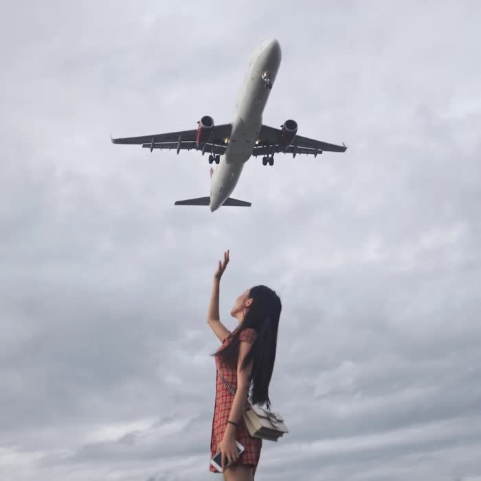 女生旅行旅游唯美高清头像 