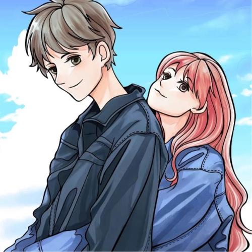 女生背后拥抱男生情侣头像
