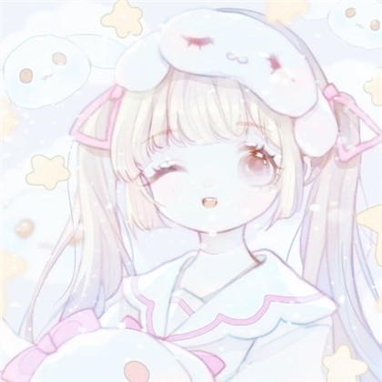 冬天飞雪特效女生唯美头像
