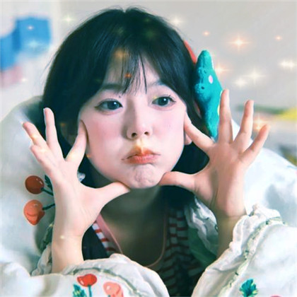 唯美星光特效女生高清头像