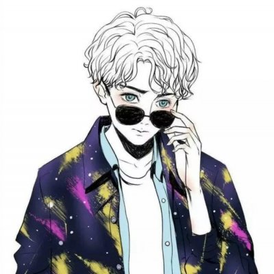男生帅气动漫头像