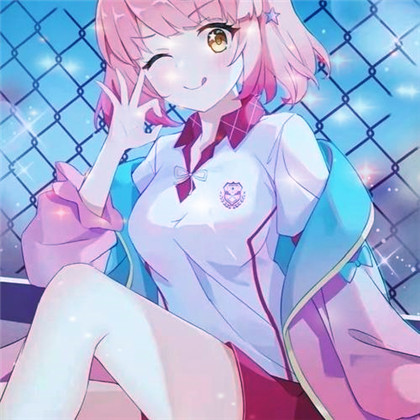 唯美星光特效女生高清头像