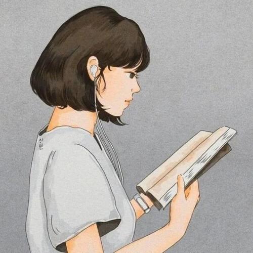 励志努力的动漫女生头像