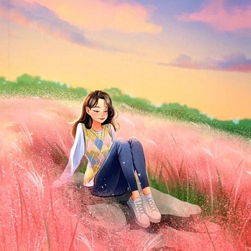 唯美一个人旅行高清微信头像
