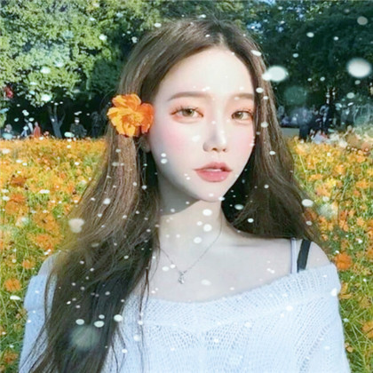 冬天飞雪特效女生唯美头像