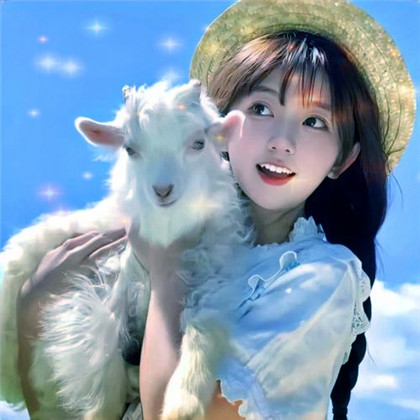 唯美星光特效女生高清头像