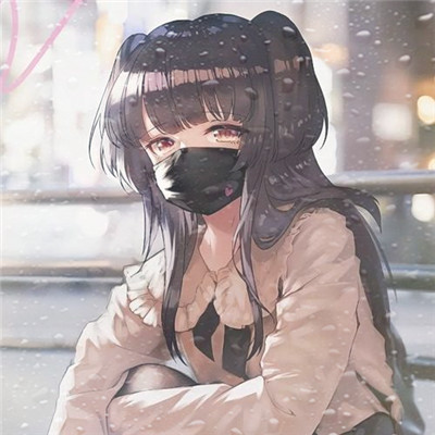 水珠特效唯美高清女生头像