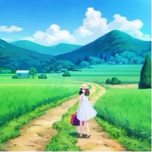 女生旅行旅游唯美高清头像 