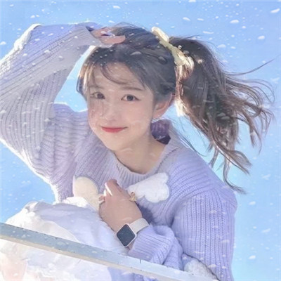 水珠特效唯美高清女生头像