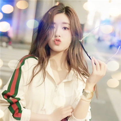 夜景特效女生高清唯美头像