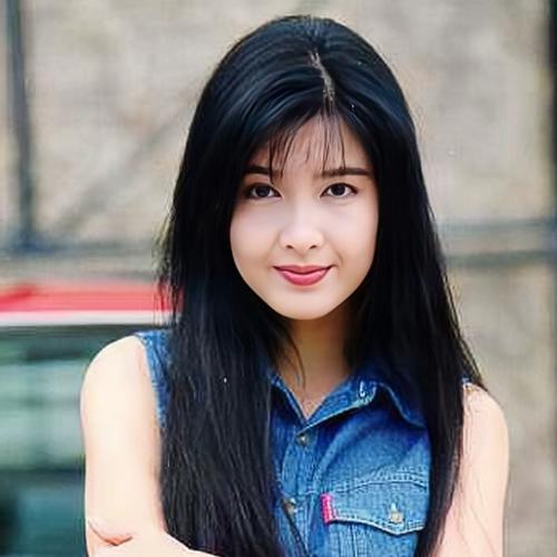 经典怀旧青春女生头像图片