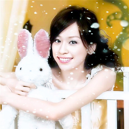 冬天飞雪特效女生唯美头像